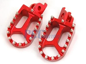 ESCALERAS DE CARRERAS CNC KAWASAKI KX250F KX450F YAMAHA RMZ250 ROJO H FP12 - Imagen 1 de 1