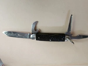 Vtg Case XX U.S.A. 640045R Scout Camp Pocket Knife No Dot 65-69 Perfect Snap - Picture 1 of 16