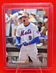 2023 Topps Stadium Club #29 Brandon Nimmo Members Only Case Hit - METS - Picture 1 of 2