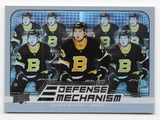 22/23 2022 UPPER DECK SERIES 1 HOCKEY DEFENSE MECHANISM CARDS DM-XX U-Pick List