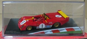 DIE-CAST CAR AUTO FERRARI 312 P 1000KM MONZA 1973 ICKX / REDMAN 1:43 - Imagen 1 de 1