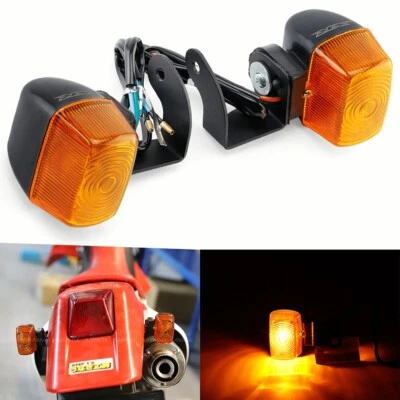 Lámpara indicadora de luz de señal de giro trasera para HONDA XR400R XR250R 96-04 XR600R ámbar Foto 1 de 4
