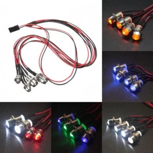 1/8 1/10 1/12 RC LED Light Kit RC Truck Headlight for HSP HPI MN99 MN90 Wltoys - Foto 1 di 14