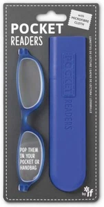 if Pocket Readers - Blue +2.0, Reading Glasses in a Slim Pocket Sized case, 60 g - Picture 1 of 1