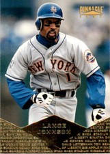 1997 Pinnacle Lance Johnson . New York Mets #20