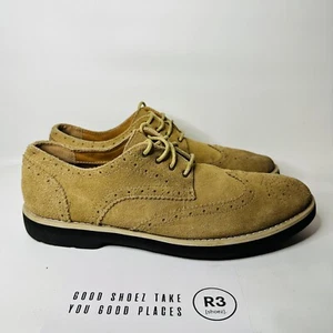 Marc Anthony Matomastan Wingtip Oxford Dress Shoes Suede Mens Sz 10.5 M - Picture 1 of 7