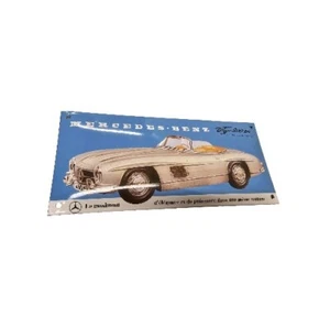 Platte Emailliertes Mercedes Benz 300 Sl - Bild 1 von 4