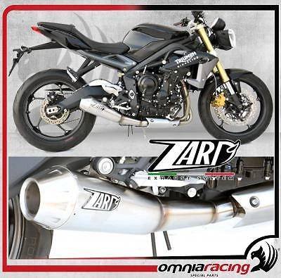 Scarico Zard "Conico" racing per Triumph Street Triple 675/R 2013 13> - Immagine 1 di 4