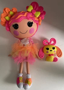 Muñeca Lalaloopsy Sweetie Candy Ribbon Tamaño Completo 2014 y Conjunto Taffy Perro Juguete Mascota - Imagen 1 de 6
