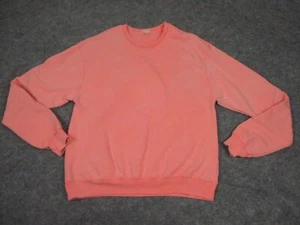 Good American Sweatshirt Womens 3 Large Bright Pink Cotton Ladies Sweater Casual - Bild 1 von 17