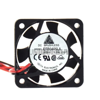Cooling Fan EFB0405LA for Delta Mute Cooler 4000RPM 40*40*10mm DC5V 0.10A 2pin - Image 1 of 4