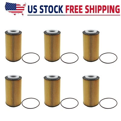 6set  Oil Filter Element 2234788 2234788PE For PETERBILT 567 579 587 Truck Foto 1 de 4