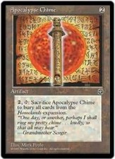 WOTC MtG Homelands Apocalypse Chime (R) VG