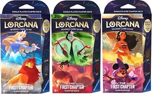 Disney Lorcana TCG: The First Chapter - Starter Deck (All three available)