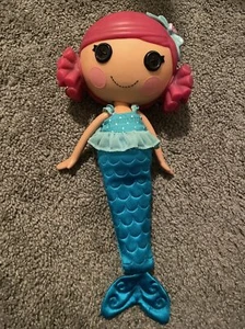 Full Size Lalaloopsy Coral Sea Shell Mermaid Doll Pink Hair Button Eyes - Picture 1 of 2