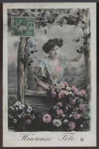 cartolina d'epoca-post card-BUONE FESTE - Imagen 1 de 1