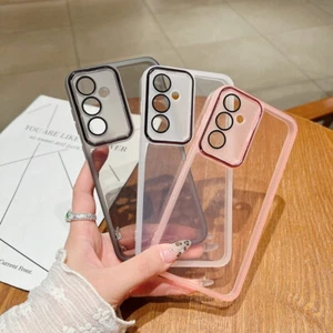 Handy Hülle Für Samsung S24 S23 Ultra S20 FE A55 A16 A54 Clear Stoßfeste Schlank - Picture 1 of 15