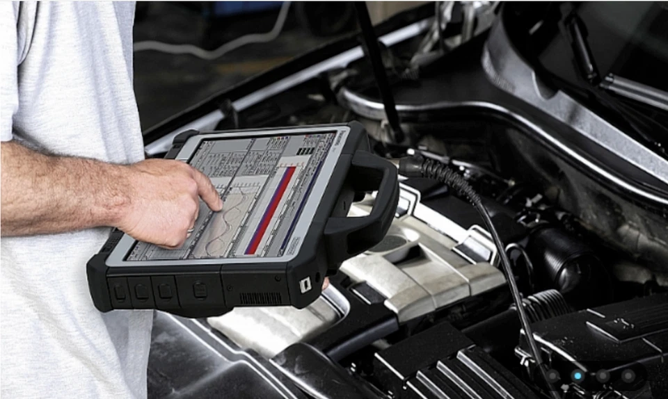 PANASONIC TOUGHBOOK CF-D1N MK3 i5-6300U 3GHz Turbo 16GB 512GB SSD SELTEN TABLET - Bild 1 von 4