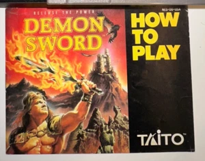 Demon Sword Manual NES Nintendo Instruction Booklet Authentic - Picture 1 of 4