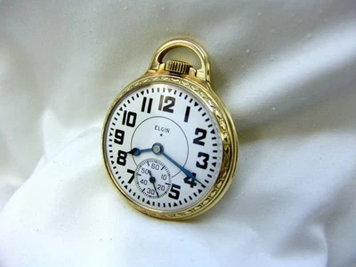 Elgin 16sz Grade 590, 21 Jewel Pocket Watch!  Excellent Condition!! - Image 1 of 4