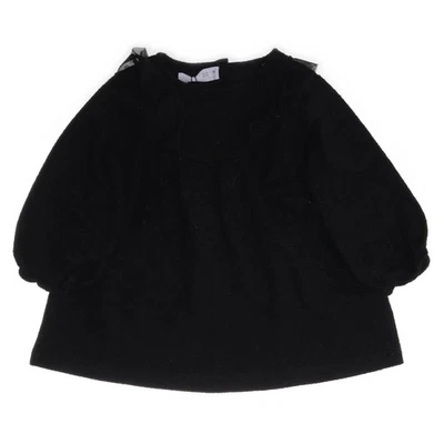 Zara, Kleid, Größe: 86, Schwarz, Elasthan/Metallfaser/Polyamid, Mädchen -4pY - Bild 1 von 4