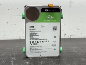 ST24000DM001 Seagate BarraCuda 24TB 3.5" Internal Hard Drive HDD - A304 - Photo 1/3