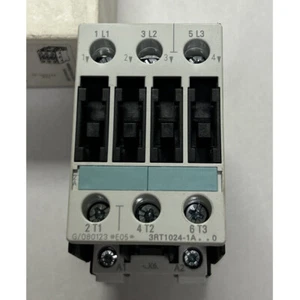 Contactor de 3 polos para Siemens 3RT1024-1AK60 12A 5,5 kW CA 120V 60Hz - Imagen 1 de 2