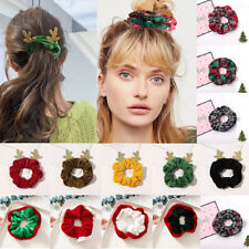 Halloween Christmas Scrunchie Plush Hair Band Hair Rope Xmas Hair Accessories