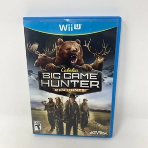 Cabela's Big Game Hunter: Pro Hunts (Nintendo Wii U, 2014) - Picture 1 of 5