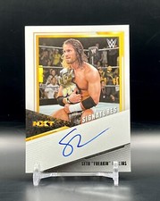 2022 Panini WWE NXT SETH FREAKIN ROLLINS AUTO On Card