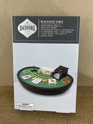 🆕️Dashing Fine Gifts Blackjack Table - Image 1 of 3