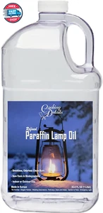 Liquid Paraffin Lamp Oil, 1 Gallon - Smokeless, Odorless, Ultra Clean Burning F - Picture 1 of 12