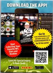 2016 Panini Gridiron #NNO Tom Brady Download The App 003135 - Bild 1 von 2