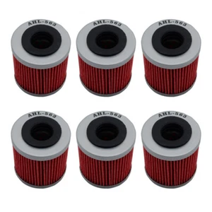 6X Filtro de aceite para APRILIA RXV450 RXV550 SXV450 SXV550 Derbi Gpr Terra 4T 125 - Imagen 1 de 4