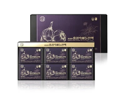 Korean Red Ginseng Black Garlic Tonic 60mL x 30 pouches / 30 Days Serving - image 1 of 2