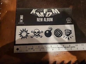 KMFDM Album Release promo Sticker Record Store Only - Picture 1 of 1