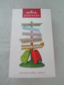 2022 - Hallmark Keepsake - Adventure Await Ornament - Picture 1 of 1