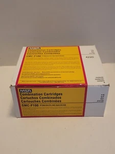 MSA 815180 GMC-P100 Comfo Kombipatronen 6er-Pack Org. Dampf/Säuregas/P100 - Bild 1 von 8