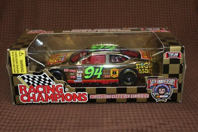 Racing Champions 1997 NASCAR Big Mac Bill Elliot #94 Gold Stock Car 1:24 Diecast Foto 1 de 2