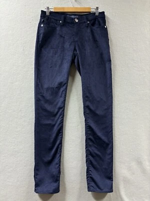 Pantalones de pana Rock & Republic Berlin azules tiro medio rectos para mujer 8 M’s Foto 1 de 4