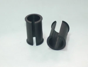 2 Stück Gummi Rohrwaschmaschine für Sony ECM-NV1 ECM-XM1 z1u z5u ex1 ax2000 Mikrofon - Bild 1 von 5