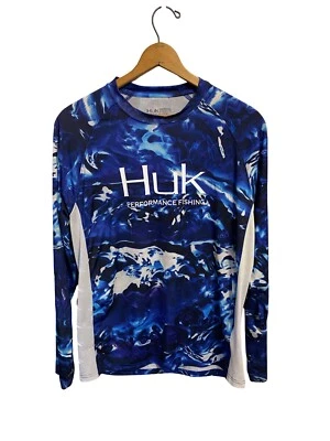 Camisa HUK Performance Equipo de Pesca Roble Mossy Pursuit Camuflada Manga Larga Mediana Foto 1 de 3