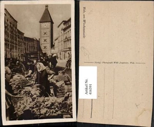 416391,Wels Wochenmarkt Markt Turm Tor - Picture 1 of 1