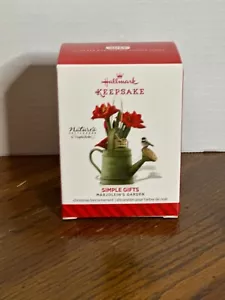 Hallmark Keepsake Christmas Tree Ornament 2014 Simple Gifts Marjolein's Garden - Picture 1 of 2