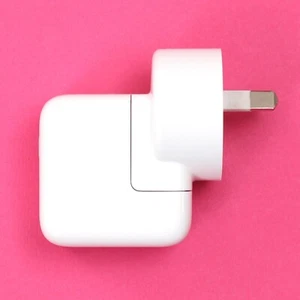 Genuine Apple 12W USB Power Adapter AU Charger iPad (Mini & Pro) iPhone A1401 - Photo 1 sur 5
