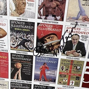 Ollie Matson Hof signed handsigniert Sport Illustrierte Seite Fußball verstorben - Bild 1 von 6