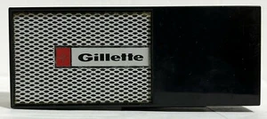 Vintage Gillette Razor Handle In Case With Metal Mesh Inside Made In America - Picture 1 of 11