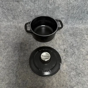 Chasseur Hierro Fundido Redondo Mini Olla Cazuela Plato 10x15cm Horno Francia - Imagen 1 de 9