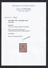  Egypte Bureaux Français PORT SAID N°38C 5M 3C ORANGE Alexandrie Erreur Certificat