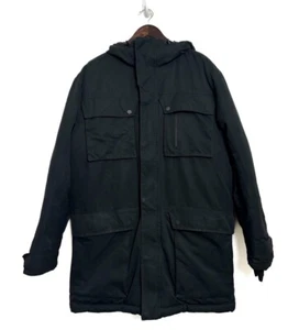 Marmot Jacket Mens Medium Black Thunder Bay Goose Down Parka Puffer Coat Field - Picture 1 of 15